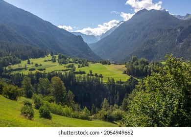 Landwasser Viaduct In Switzerland In Alps