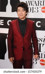 Lang Lang Arrives For The Classic Brit Awards 2013 At The Royal Albert Hall, London. 02/10/2013