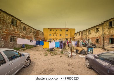 LANGA TOWNSHIP, SOUTH AFRICA - JANUARY 28, 2014 - A Walking Tour, In The Township Of Langa And Private Homes - Cape Town