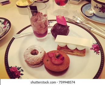 Langham Hotel High Tea Dessert