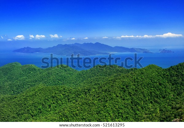 Langkawi\
island landscape, Malaysia, Southeast\
Asia