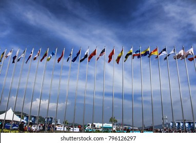 Langkawi Malaysia Mar 26 2013 Flags Stock Photo 796126297 | Shutterstock