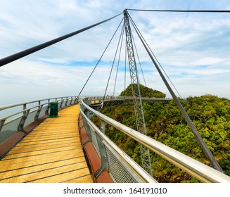 Langkawi Sky Bridge In Malaysia.