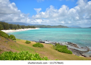 Lanikai Beach In Oahu.