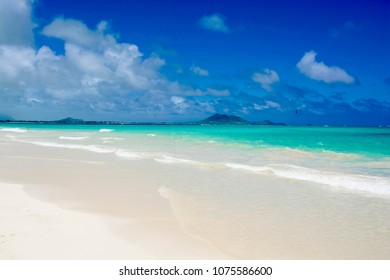 Lanikai Beach On Hawaii Oahu