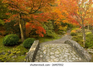 Lanscape Of Japanese Garden