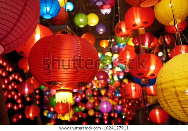 the lantern of Chinese for  the festival and Chinese new\
year 