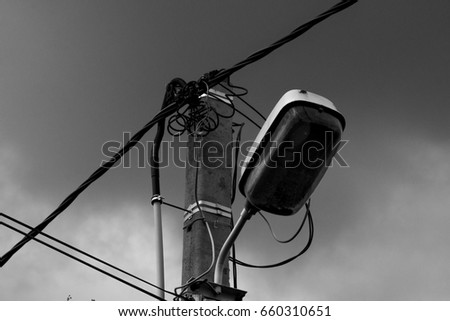 Similar – Image, Stock Photo When traffic lights bamble