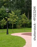 Lantern in park