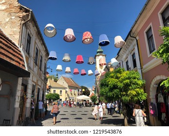 Lantern Street In Szentendre