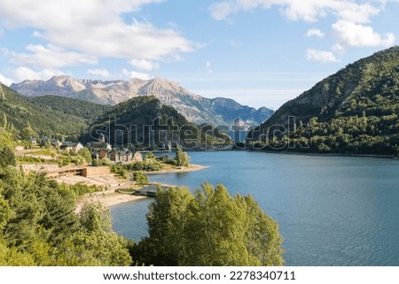 Lanuza, a pretty village in the Aragonese Pyrenees (Spain)