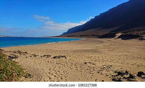 Lanzarote river landscape, water, sea, Canary Island