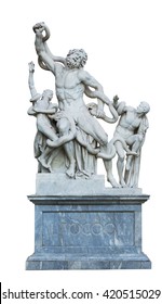 Laocoon and his Sons. Statue in municipal park of Odessa