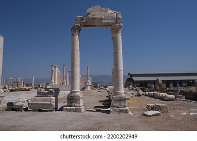 Laodikeia Ancient City in Denizli Hellenistic city, BC. In the middle of the 3rd century, the Seleucid King II. It was founded by Antiochus in the name of his wife Laodice.