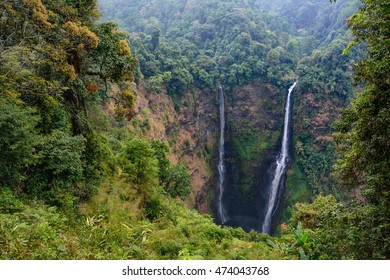 Laos Bolaven Plateau Tad Fane Waterfall