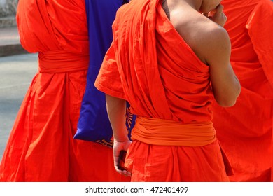 Laos Luang Prabang Monks