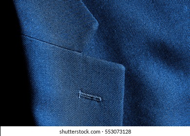 Lapel Of Nice Suit Jacket For Man Clothing Fashion