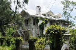 Laperal White House Located In Baguio City Philippines. Laperal White House One Of The Haunted And Empty House In The Philippines