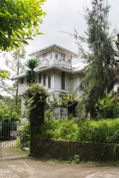 Laperal White House Located In Baguio City Philippines. Laperal White House One Of The Haunted And Empty House In The Philippines