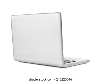 Laptop - Back View