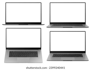 Portátil con pantalla en