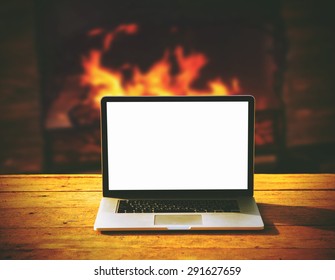 Royalty Free Computer Fireplace Stock Images Photos Vectors