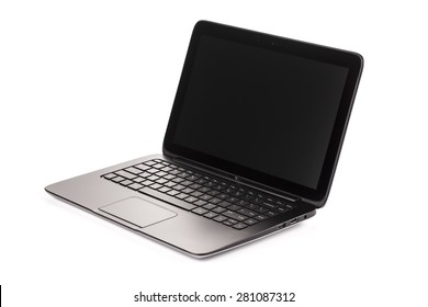 Laptop Isolated On White
