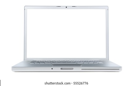 Laptop Isolated On White