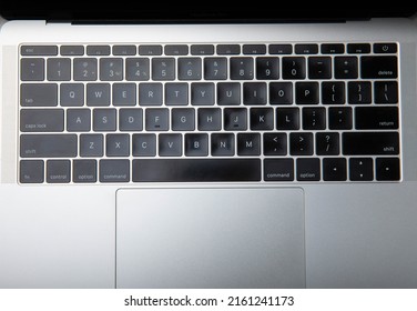 Laptop Keyboard Top View Laptop Black Stock Photo 2161241173 | Shutterstock