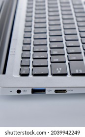 Laptop Sideview With Usb 3.0 Port And Hdmi Port