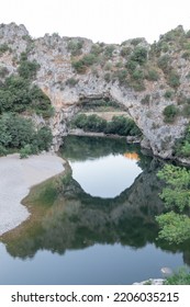 L'Ardeche Canyon In South Of France