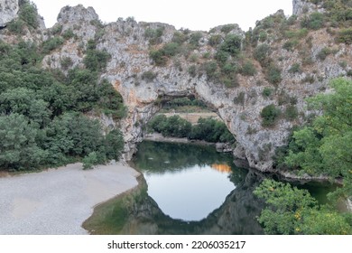 L'Ardeche Canyon In South Of France