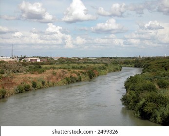 Laredo, Texas United States Mexico Border