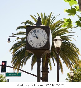 Large 4 Sided Clock Tower On Stock Photo 2161875193 | Shutterstock