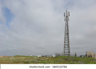 A Large 5G Cell Tower. 