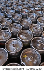 Large Barrels Containers Beer Industrial Production Stock Photo ...