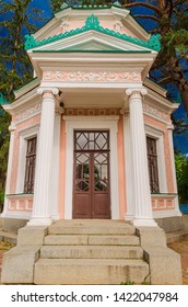 Large, Beautiful Stone Alcove In The Park In Uman