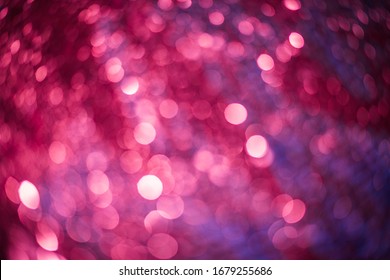 Large and big light and dark pink and red glitter texture christmas, celebration abstract bokeh background with copy space and text place