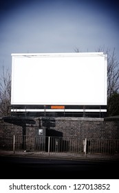 Large Blank Billboard