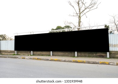 Large blank billboard giantboard for outdoor advertising.  - Shutterstock ID 1331939948
