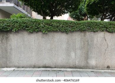 blank wall outside