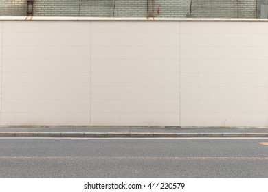 blank wall outside