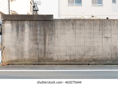 Large Blank Billboard On A Street Wall, Banners With Room To Add Your Own Text