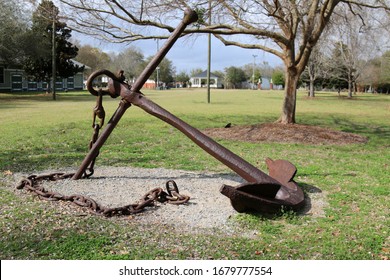 Large Boat Anchor In Foley Alabama 