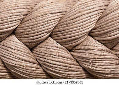 Large Braided rope, close up - Powered by Shutterstock