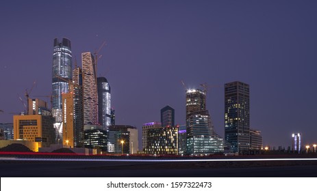 Large buildings equipped with the latest technology, King Abdullah Financial District, in the capital, Riyadh, Saudi Arabia - Shutterstock ID 1597322473