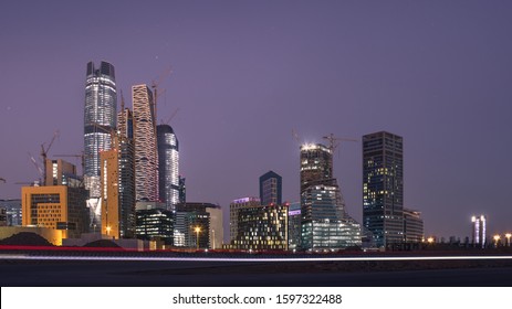 Large buildings equipped with the latest technology, King Abdullah Financial District, in the capital, Riyadh, Saudi Arabia - Shutterstock ID 1597322488