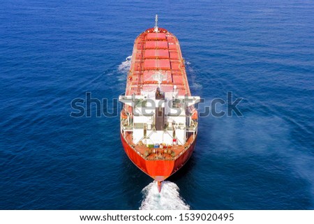 Similar – Image, Stock Photo Aerial Drone View Of Old Shipwreck Ghost Ship Vessel