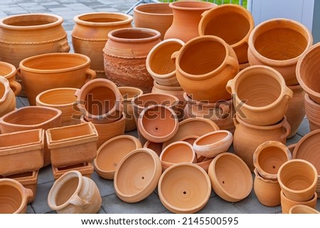 Large Collection of Earthenware Pottery Pots Jugs Objects
