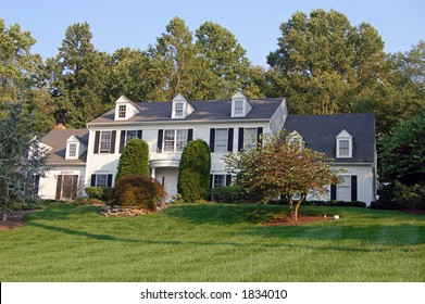 A Large Colonial Style Home In Pennsylvania.